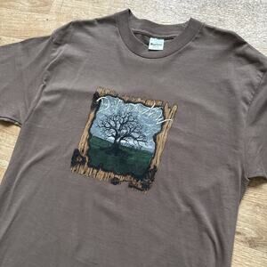 Vintage Days of the New Band Shirt Large Short Sleeve Fan Club Grunge Music Tour